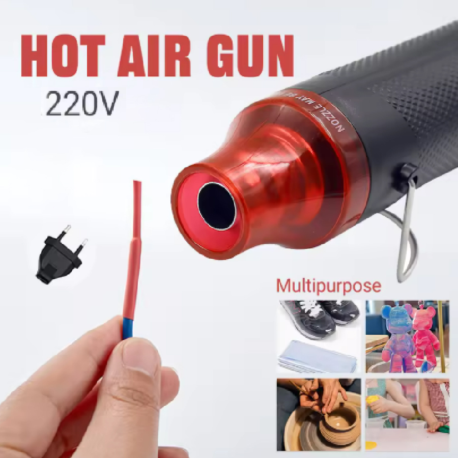 Heat Gun Small - Pistol Panas Serbaguna Rumah Tangga/Tabung Penyusut