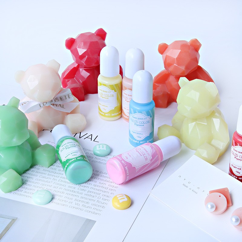 Resin Pigment Set - Pigmen cair 18 warna cerah untuk
