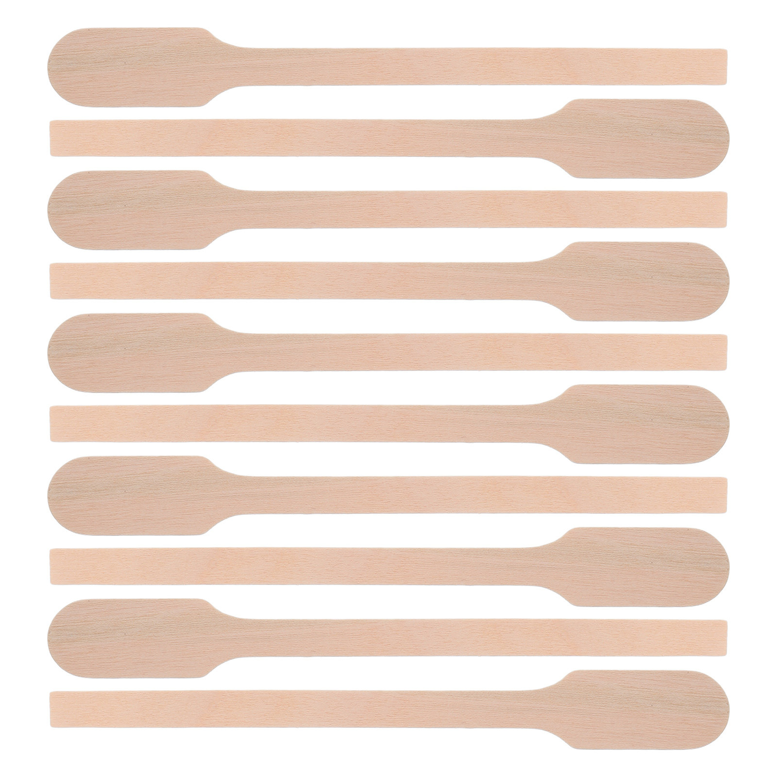 Resin Crafts - 200Pcs Stik Pengaduk Cat Kayu 5