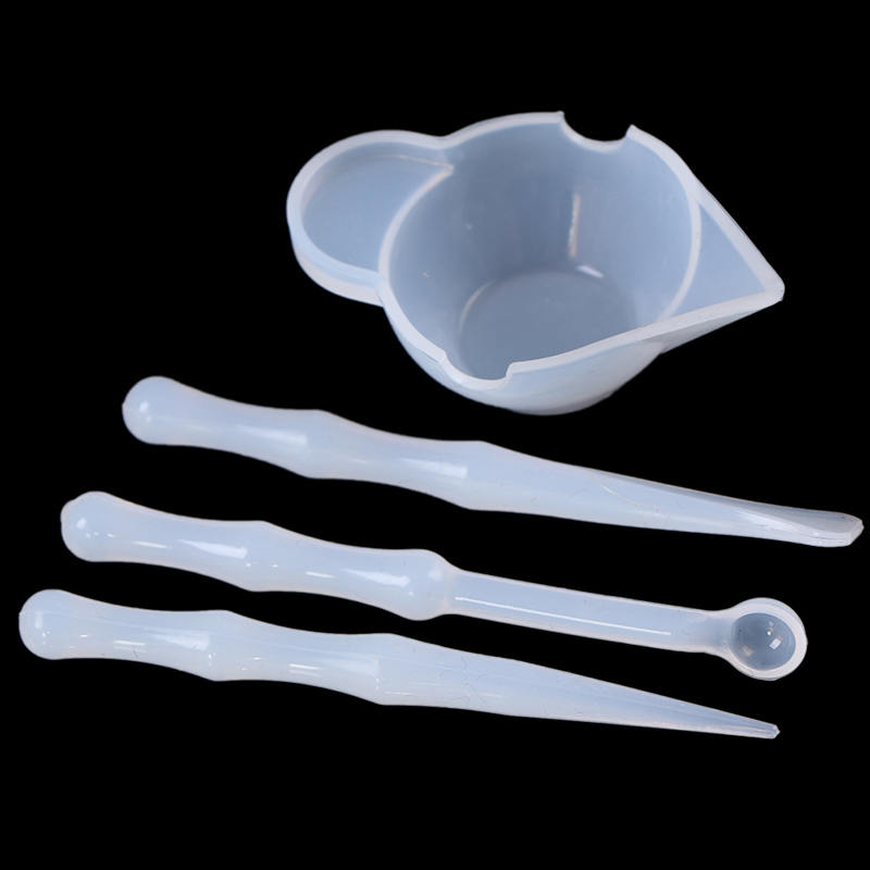 1Set Cetakan Silikon Campuran  - Mixing Cup Silicone ulasan dan harga