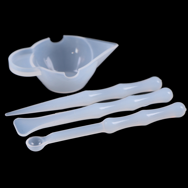 1Set Cetakan Silikon Campuran  - Mixing Cup Silicone ulasan dan harga