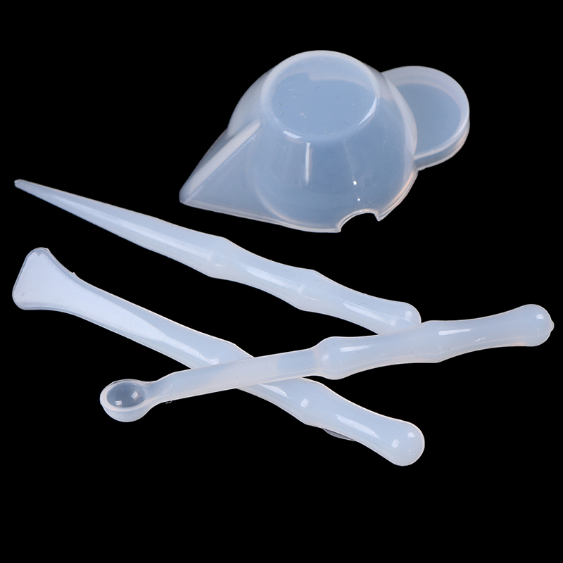 1Set Cetakan Silikon Campuran  - Mixing Cup Silicone ulasan dan harga