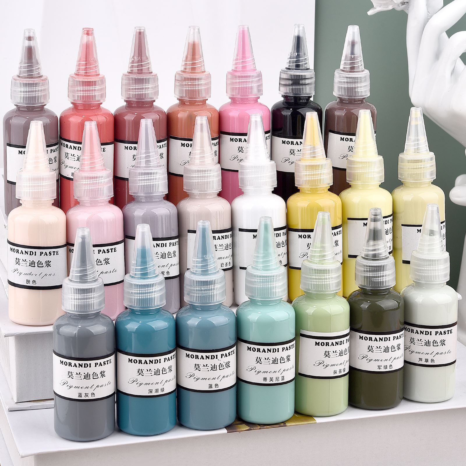 Morandi warna pigmen Resin cai - Resin Dye Alcohol ulasan dan harga