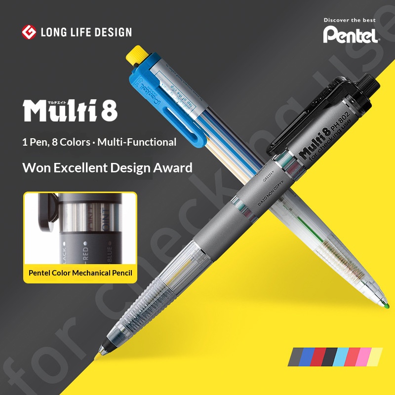 Pensil Warna Mekanik Pentel Mu - Staedtler Pencil Lumocolor ulasan dan harga