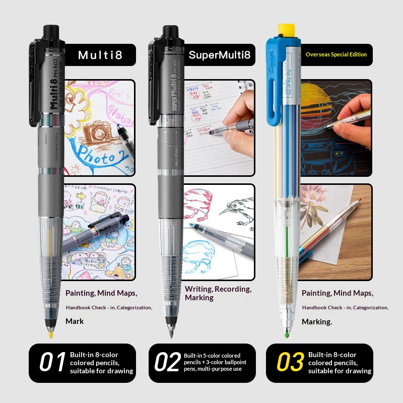 Pensil Warna Mekanik Pentel Mu - Staedtler Pencil Lumocolor ulasan dan harga