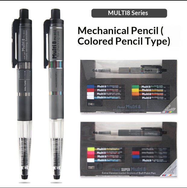 Pensil Warna Mekanik Pentel Mu - Staedtler Pencil Lumocolor ulasan dan harga