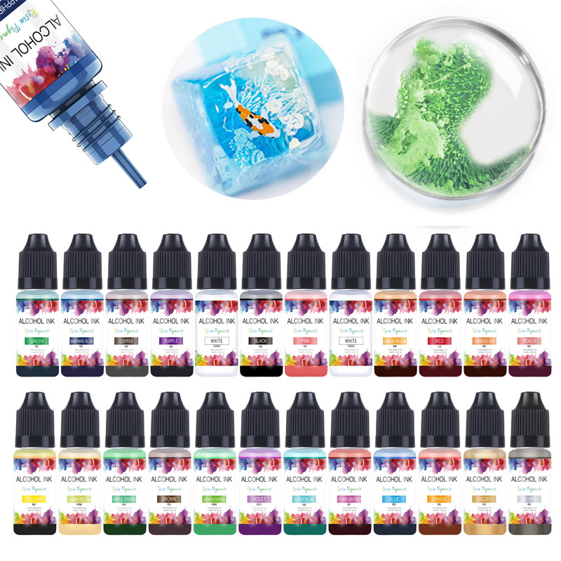 10ml tinta seni alkohol Resin  - Resin Dye Alcohol ulasan dan harga