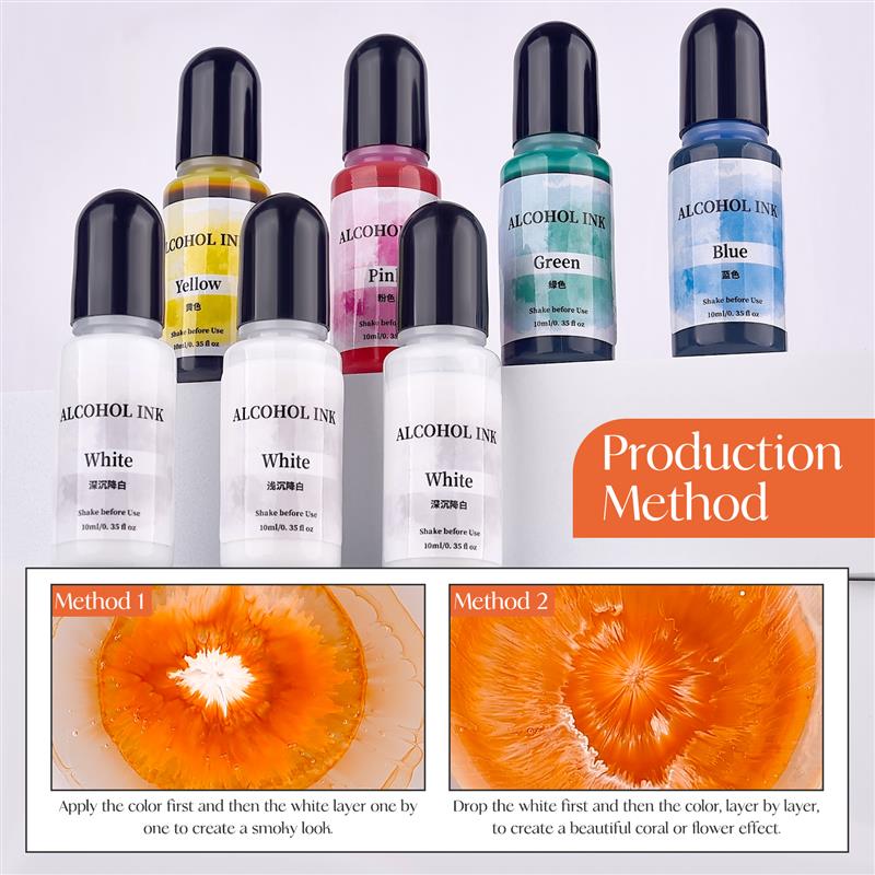 10 ml/buah Resin Esens alkohol - Resin Dye Alcohol ulasan dan harga