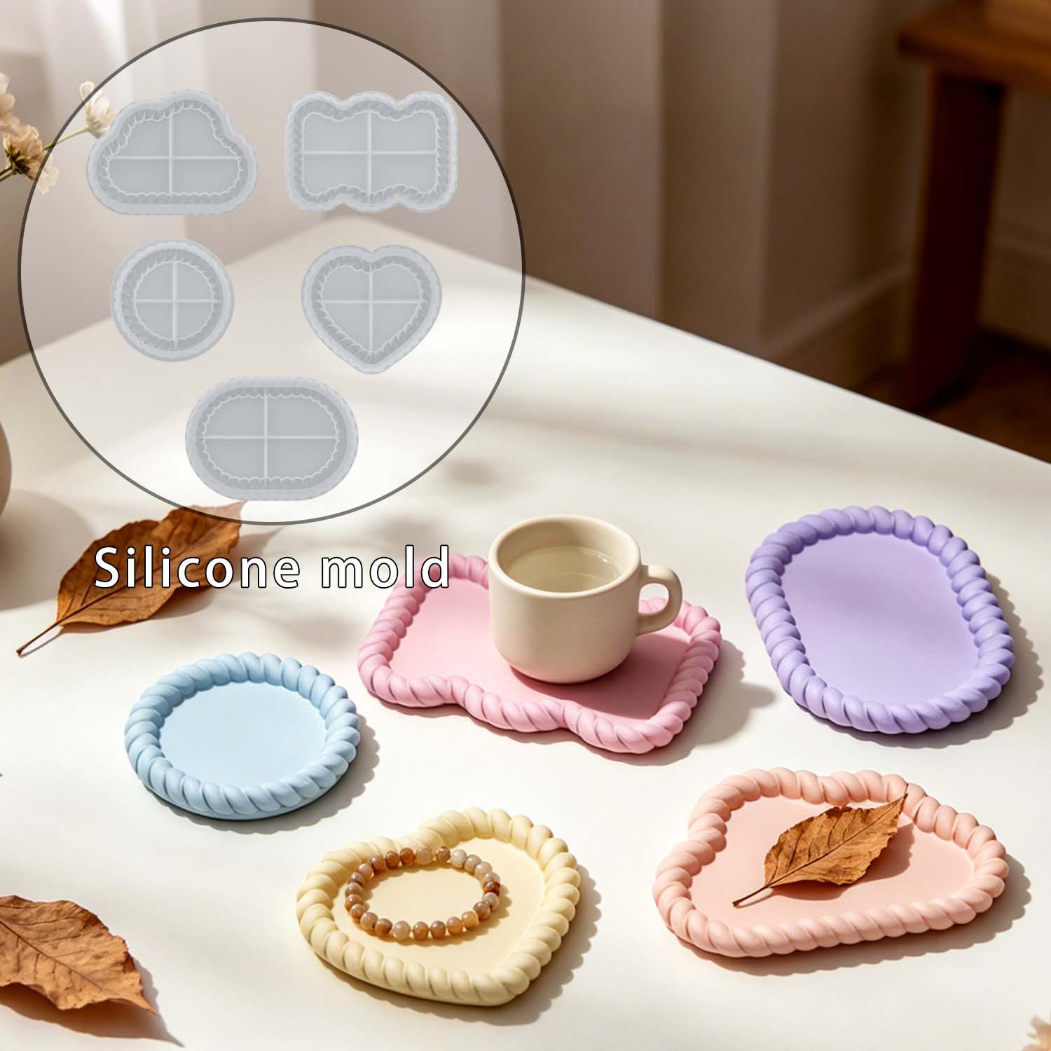 Berbagai set tatakan gelas dar - Serving Tray Mold ulasan dan harga