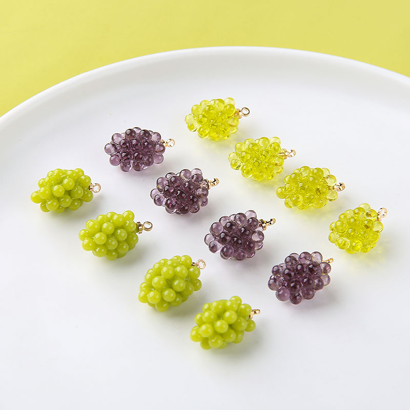 6 buah liontin resin berbentuk - Resin Craft Projects ulasan dan harga