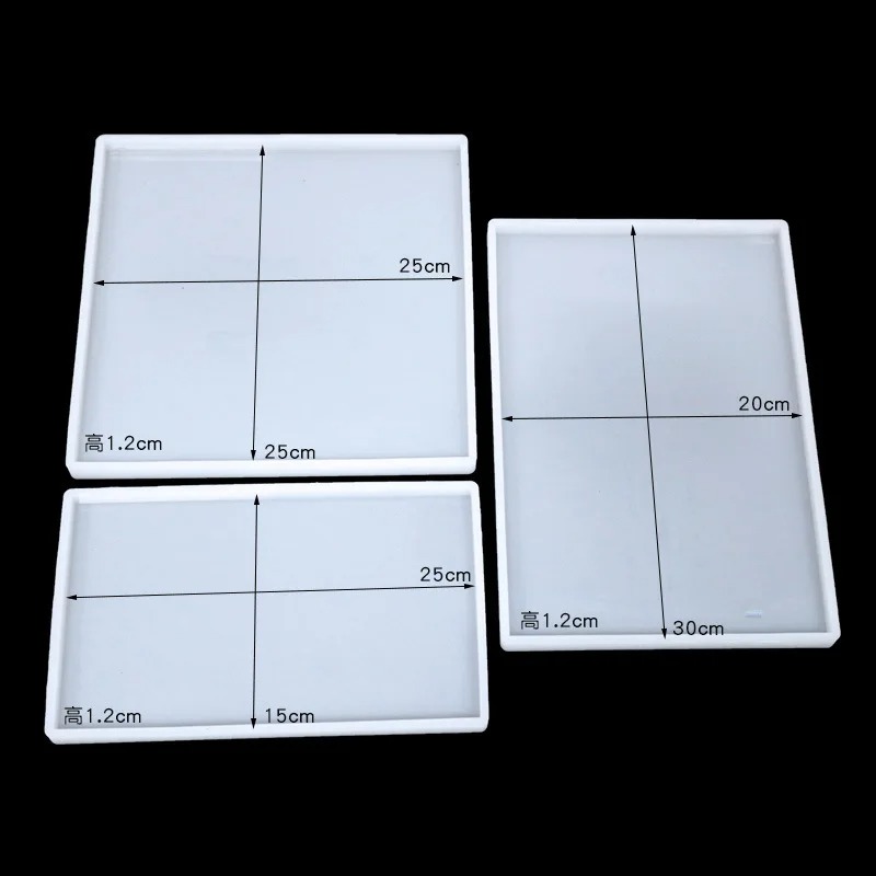 Cetakan silikon resin, cetakan - Serving Tray Mold ulasan dan harga