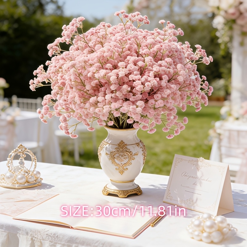 Buket Bunga Gypsophila Buatan  - Dried Flower Bulk ulasan dan harga